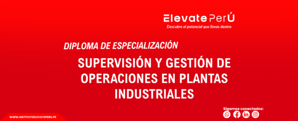 SUPERVISIÓN Y GESTIÓN DE OPERACIONES EN PLANTAS INDUSTRIALES