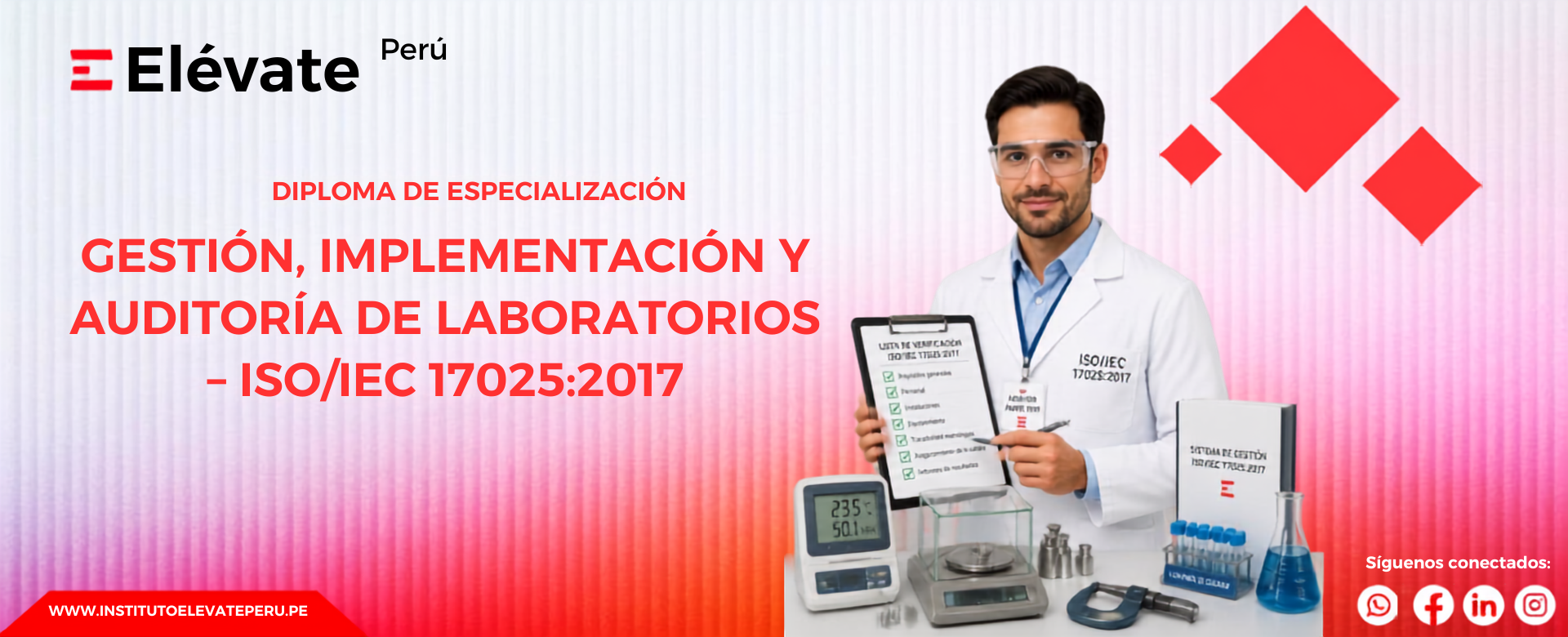 GESTIÓN, IMPLEMENTACIÓN Y AUDITORÍA DE LABORATORIOS – ISO/IEC 17025:2017 (Copiar2)