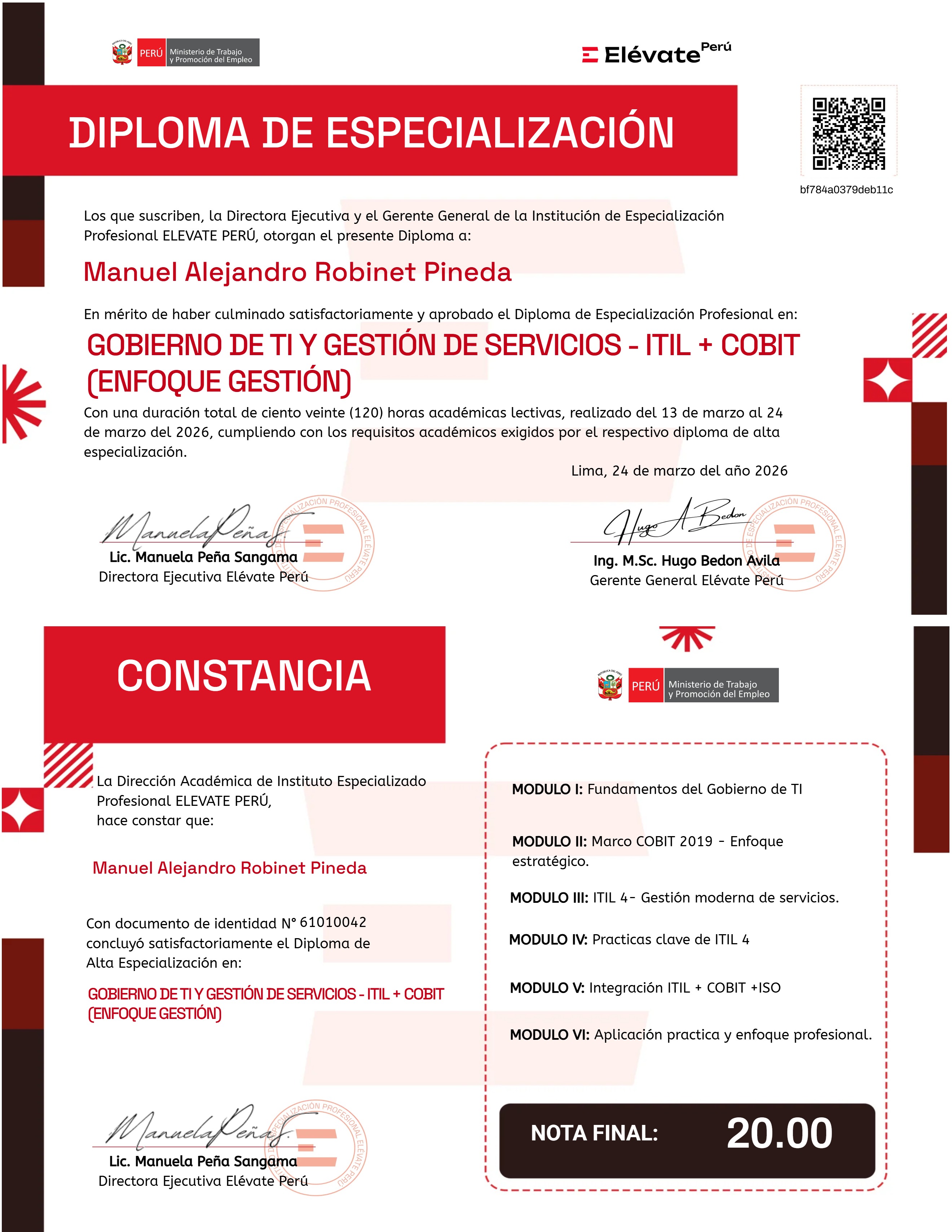 GOBIERNO DE TI Y GESTIÓN DE SERVICIOS - ITIL + COBIT (ENFOQUE GESTIÓN)