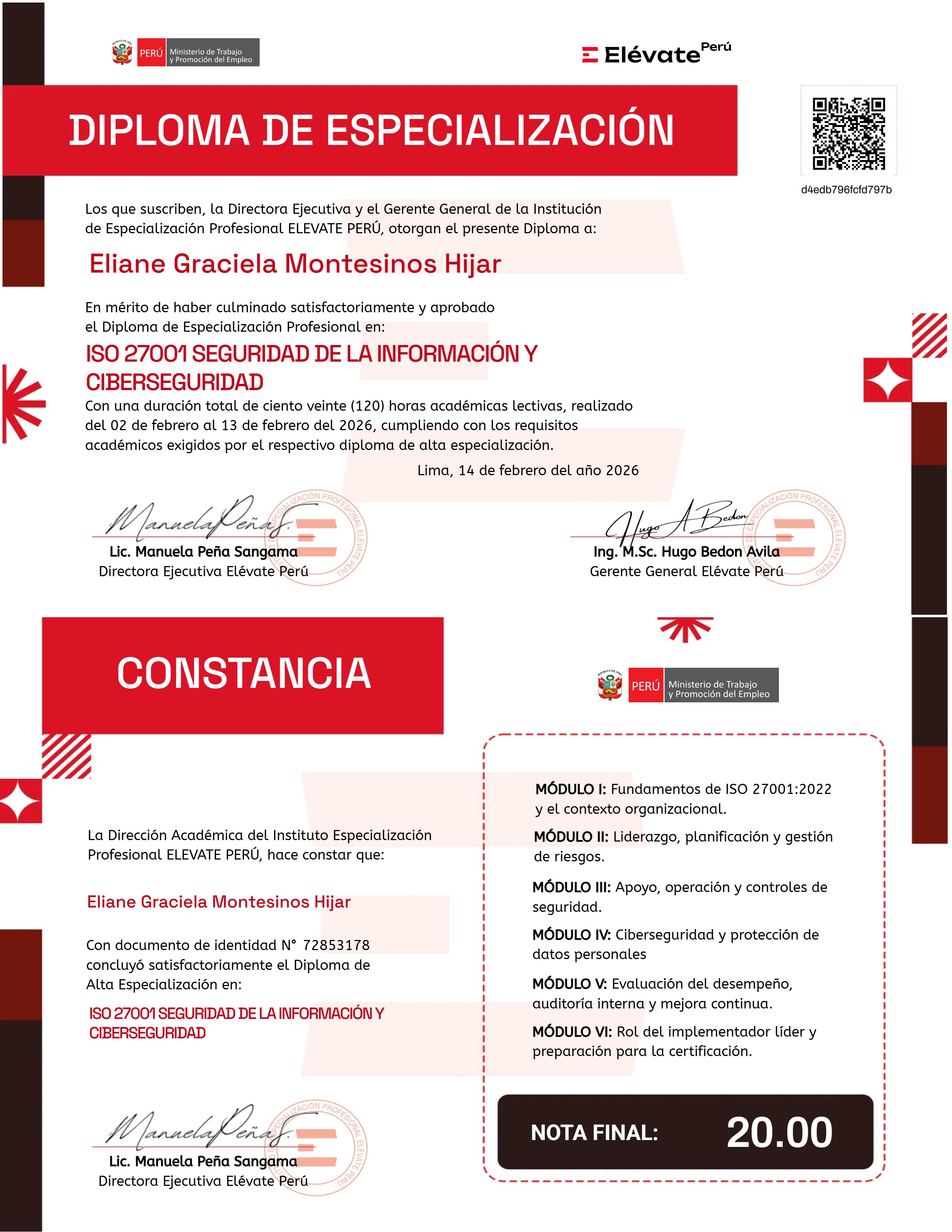 ISO 27001 SEGURIDAD DE LA INFORMACIÓN Y CIBERSEGURIDAD