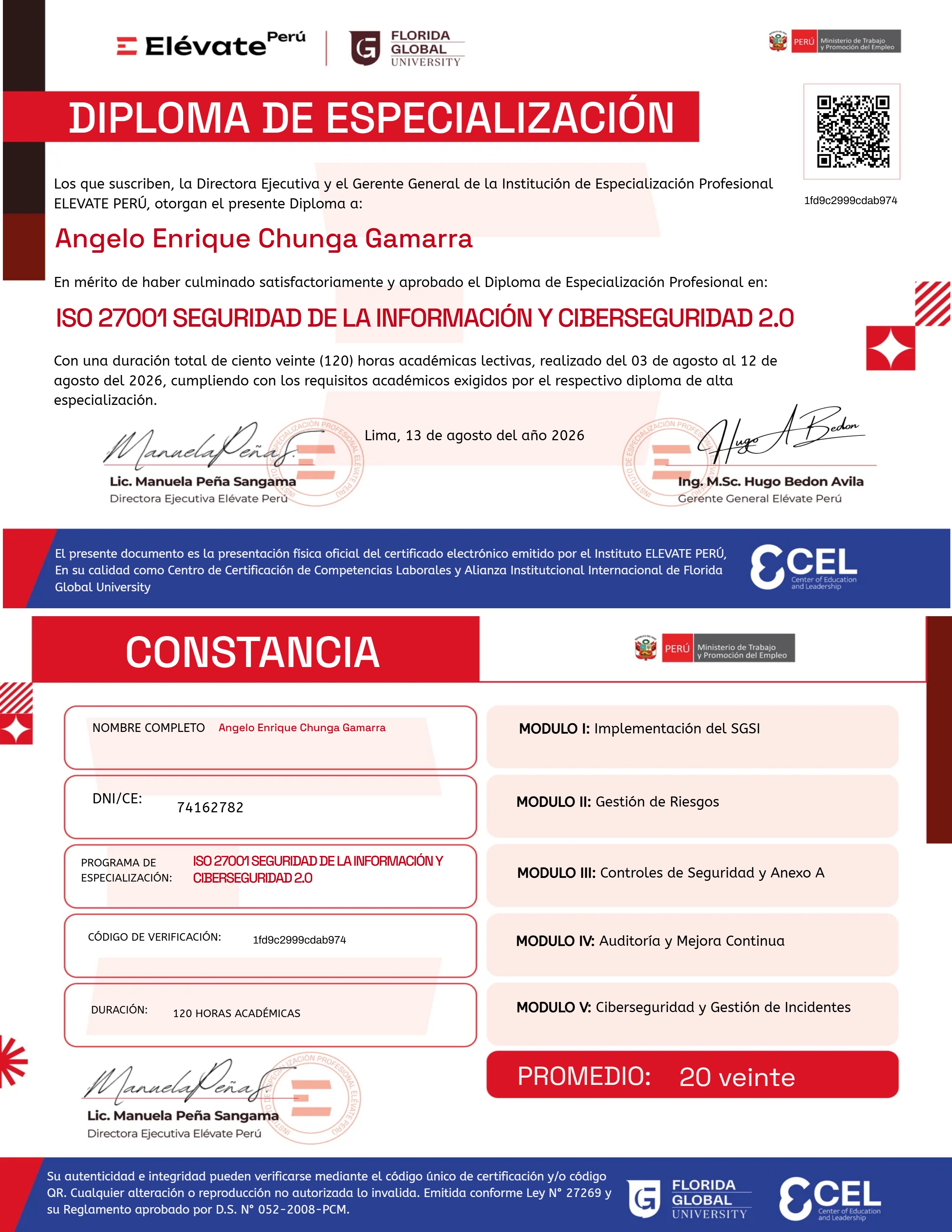 ISO 27001 SEGURIDAD DE LA INFORMACIÓN Y CIBERSEGURIDAD 2.0
